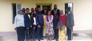 SOMEX students with Rev. Owoshagba.